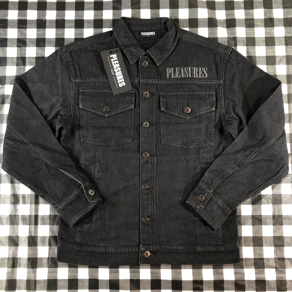 Pleasures Now Feel No Guilt Desire Denim Jacket - Picture 2 of 11